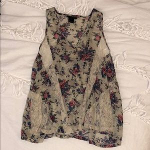 Mandee flowy shirt
